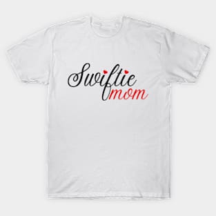 Swiftie Mom Typography T-Shirt